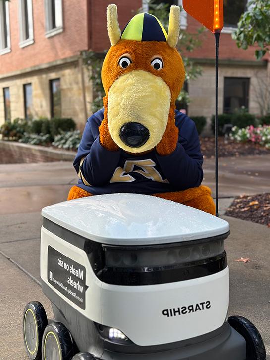 Robot food delivery service arrives at UA